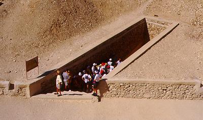 Eingang zu Grab KV 16