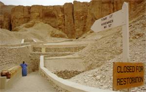 Eingang zu Grab KV 57