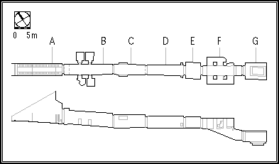 Plan von KV 6 