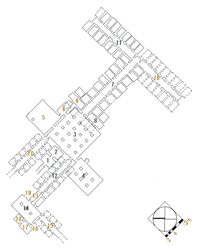 Plan von KV 5