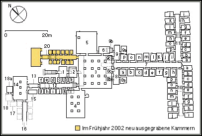 Neue Kammern in KV 5